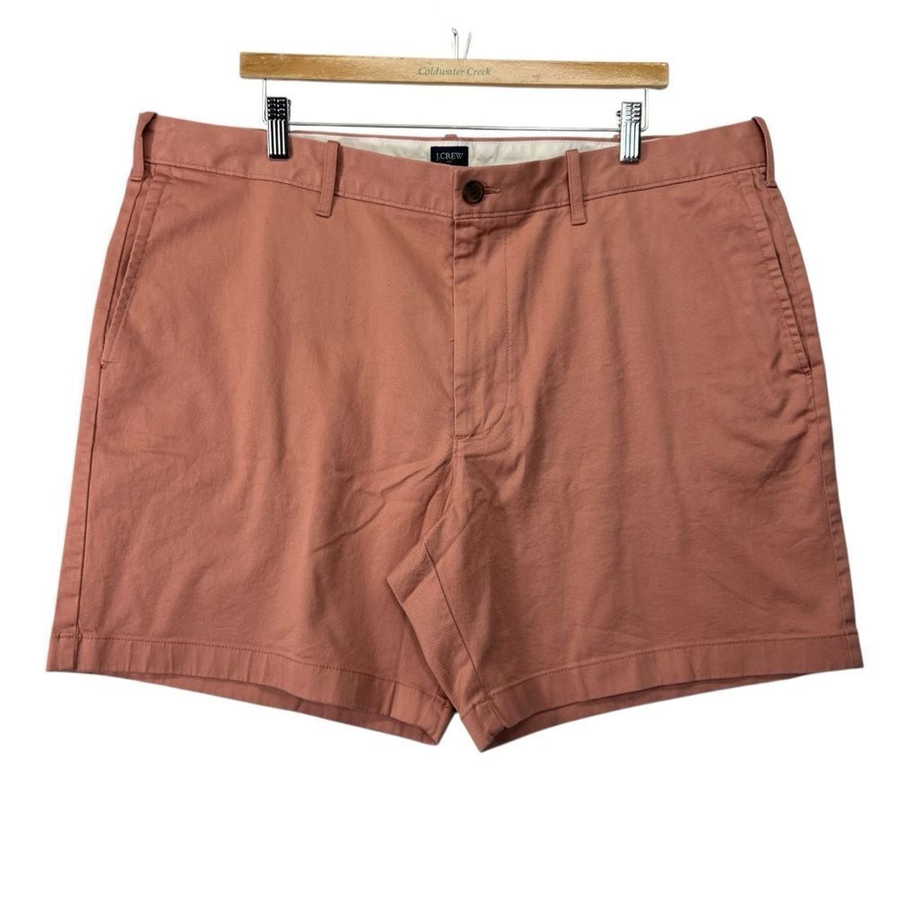 New with tags J.CREW 7" INSEAM 40 soft salmon pink
